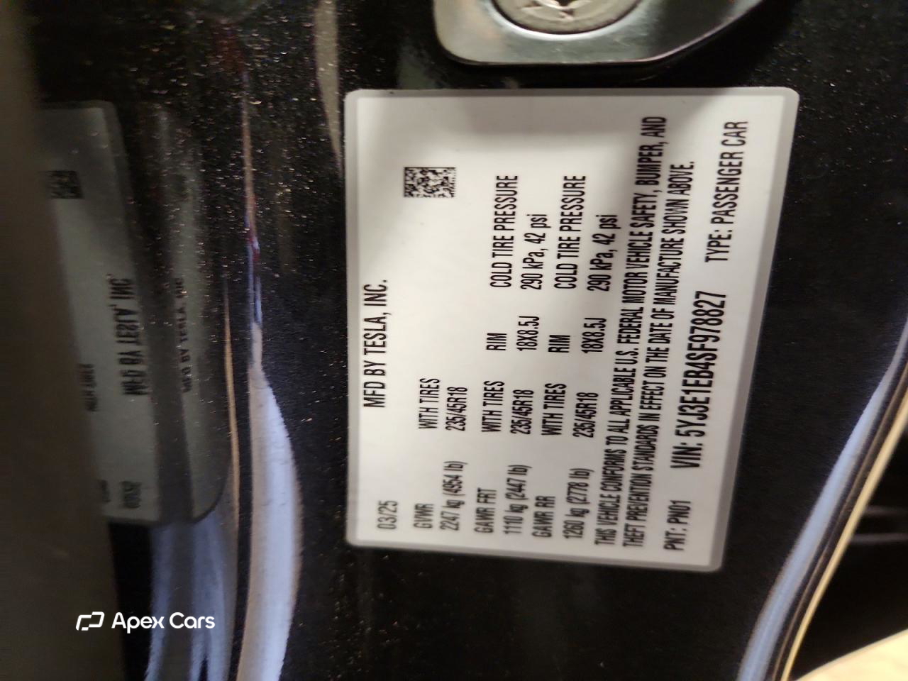 Tesla Model 3 2025
