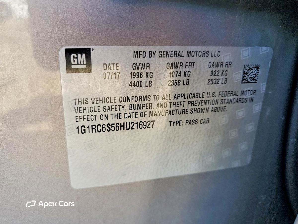 Chevrolet Volt 2017
