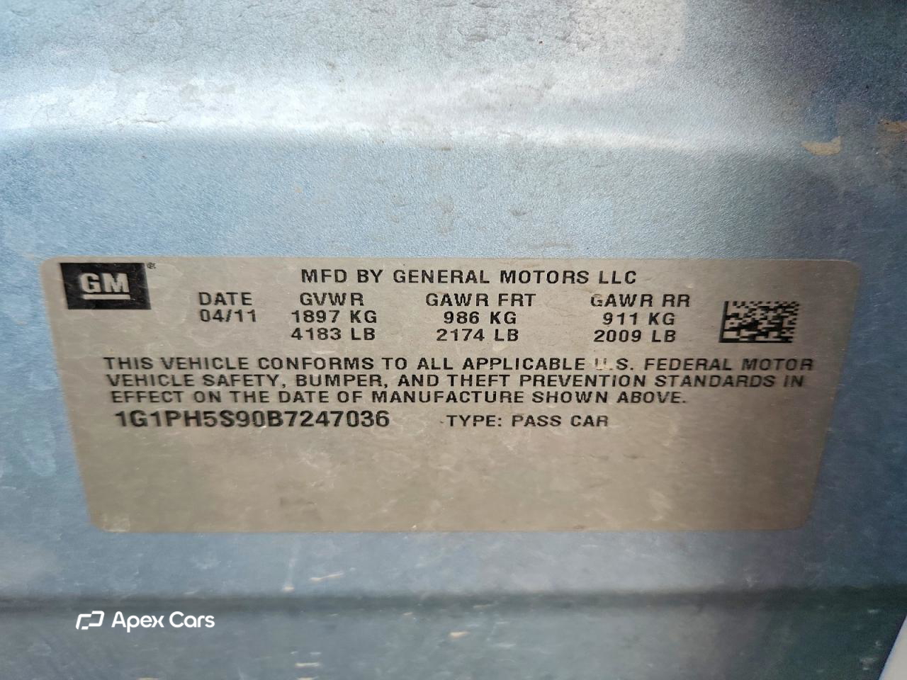 Chevrolet Cruze 2011