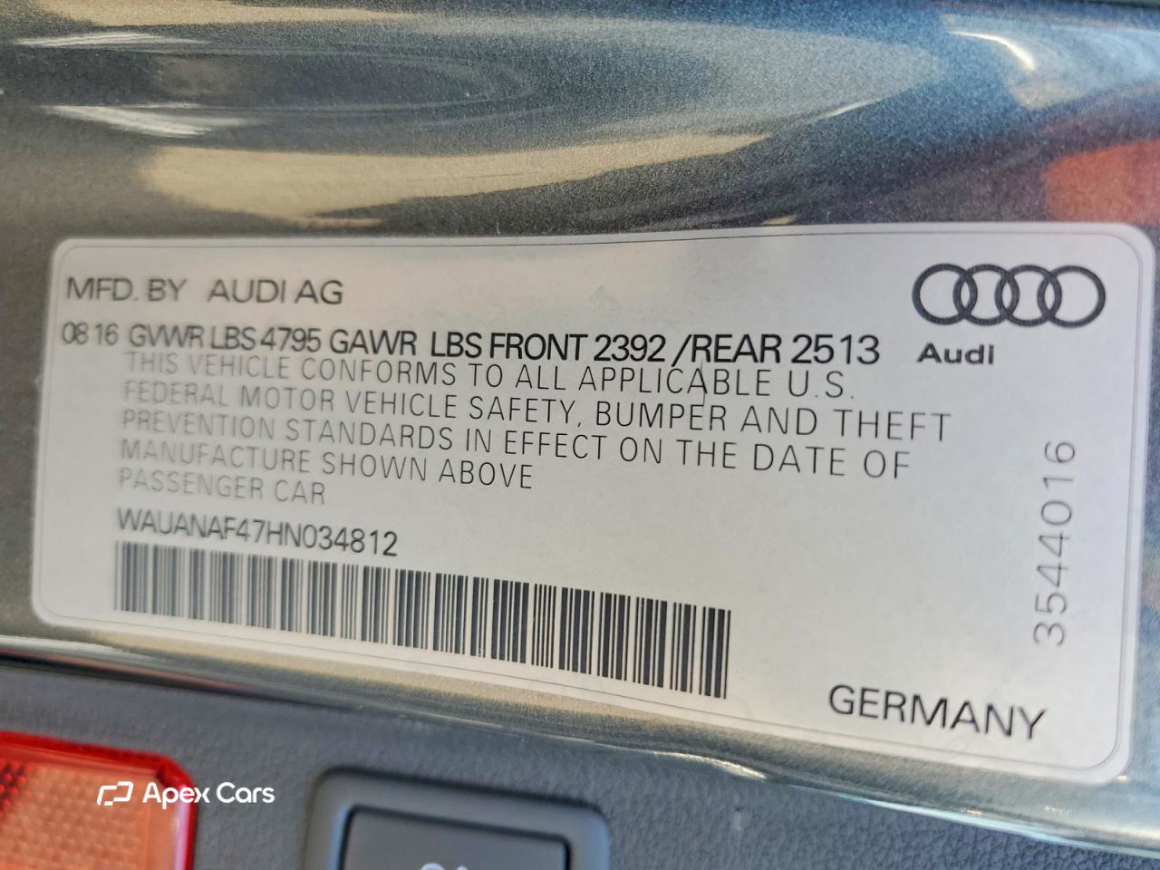 Audi A4 2017