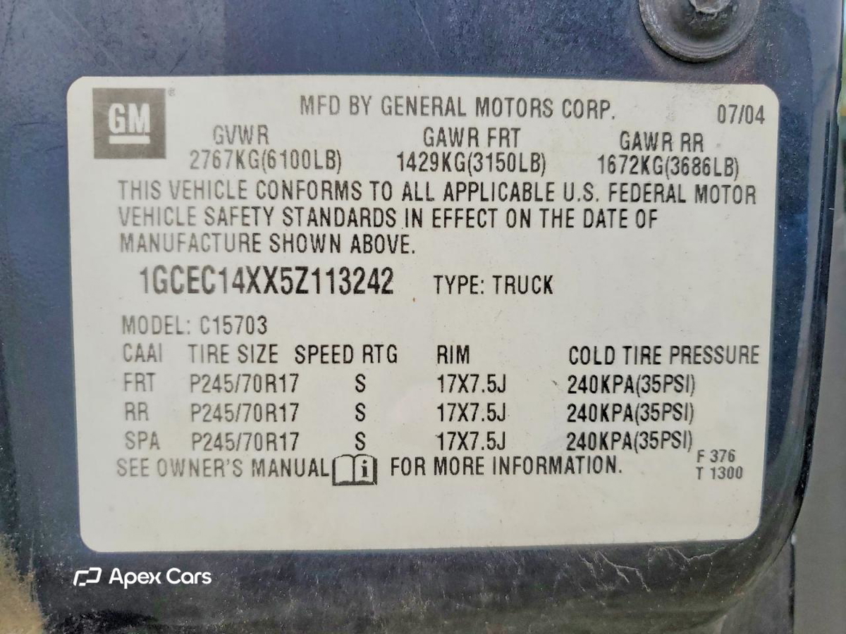 Chevrolet Silverado 2005
