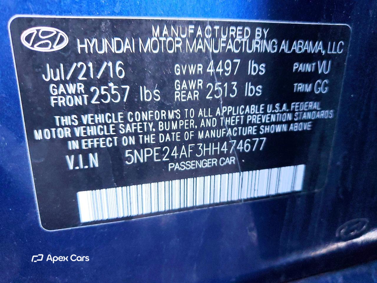 Hyundai Sonata 2017