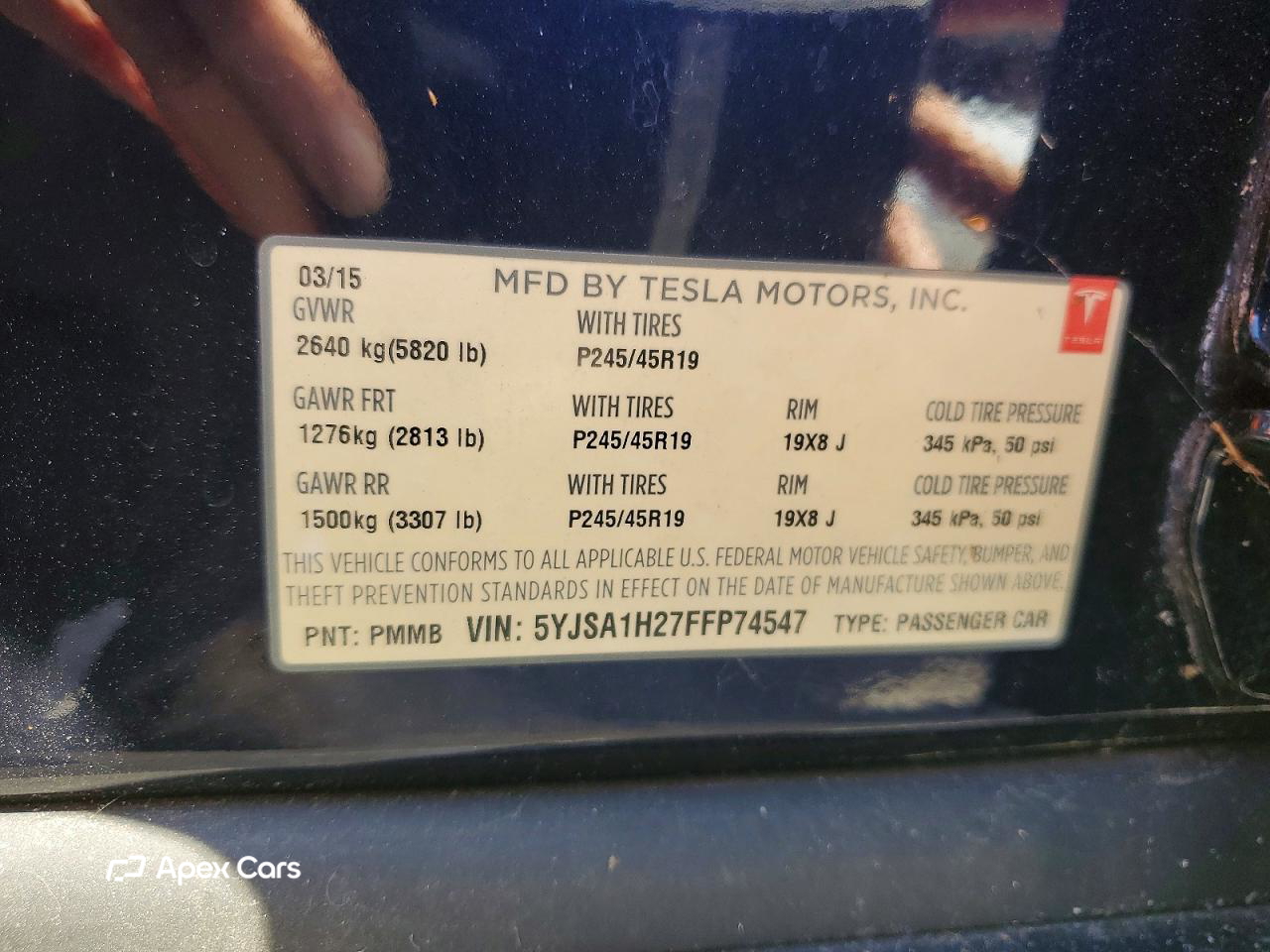 Tesla Model S 2015