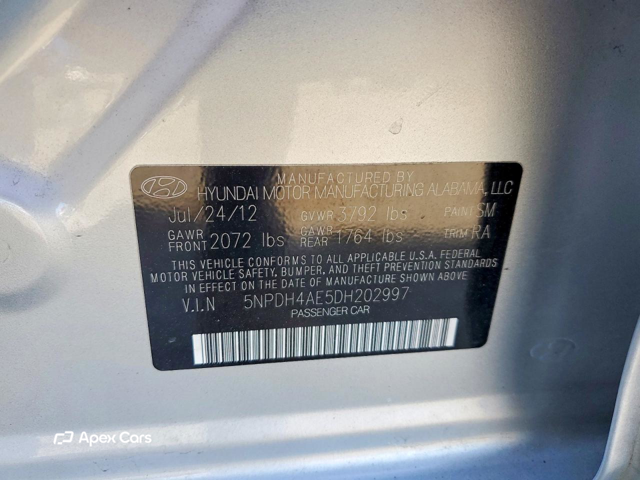 Hyundai Elantra 2013