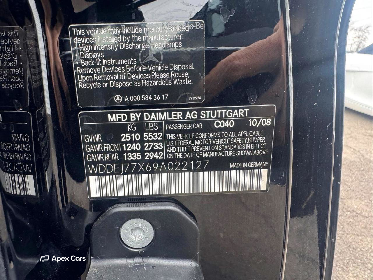 Mercedes-Benz CL-klasse 2009