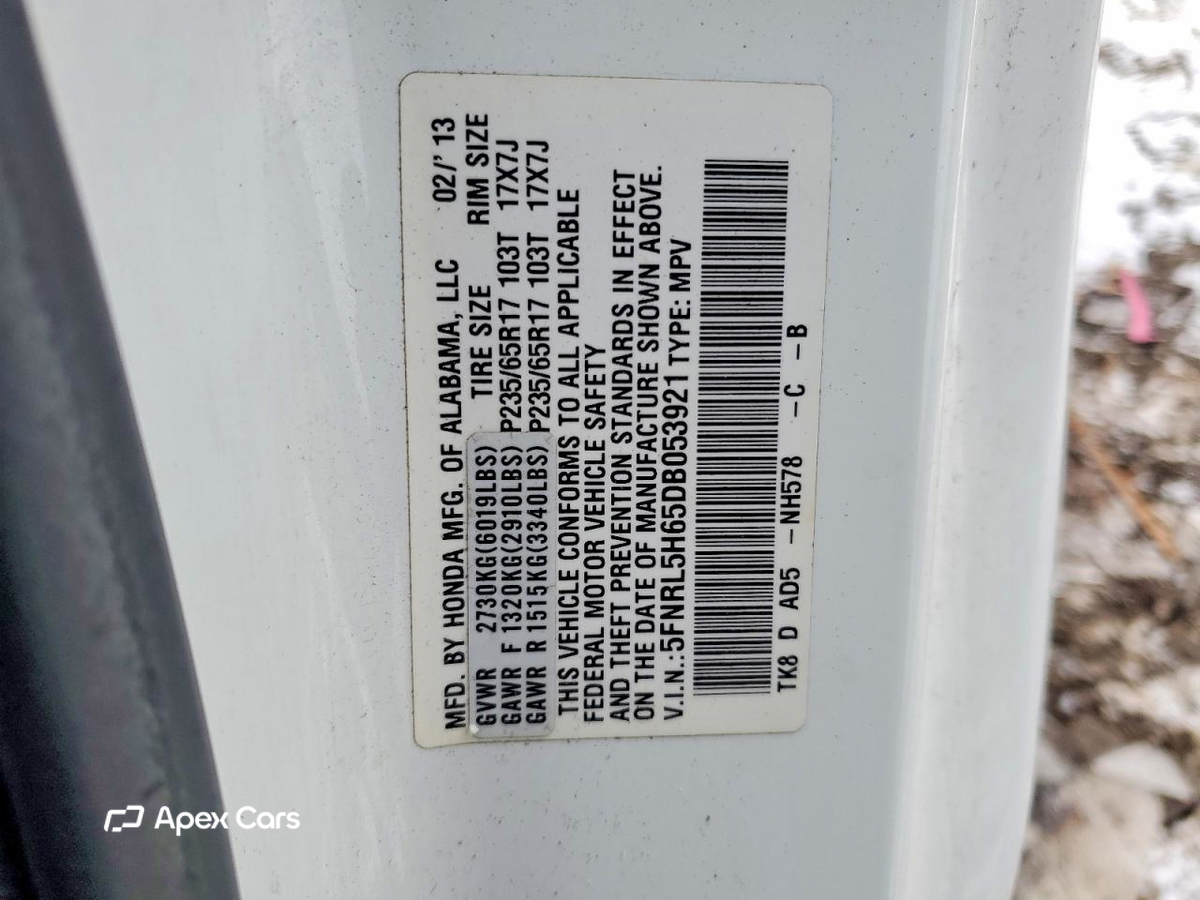 Honda Odyssey 2013