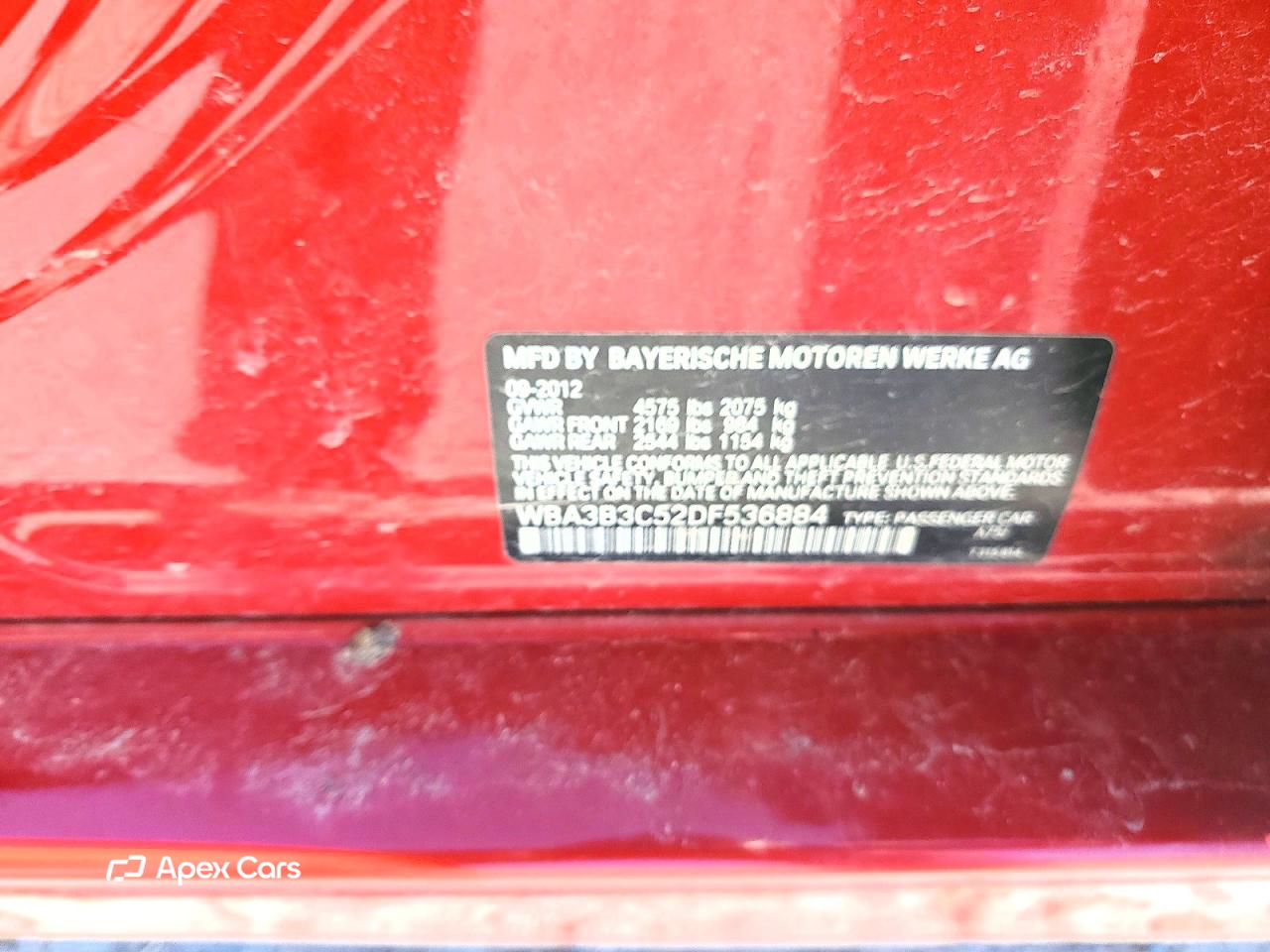 BMW Series 3 2013