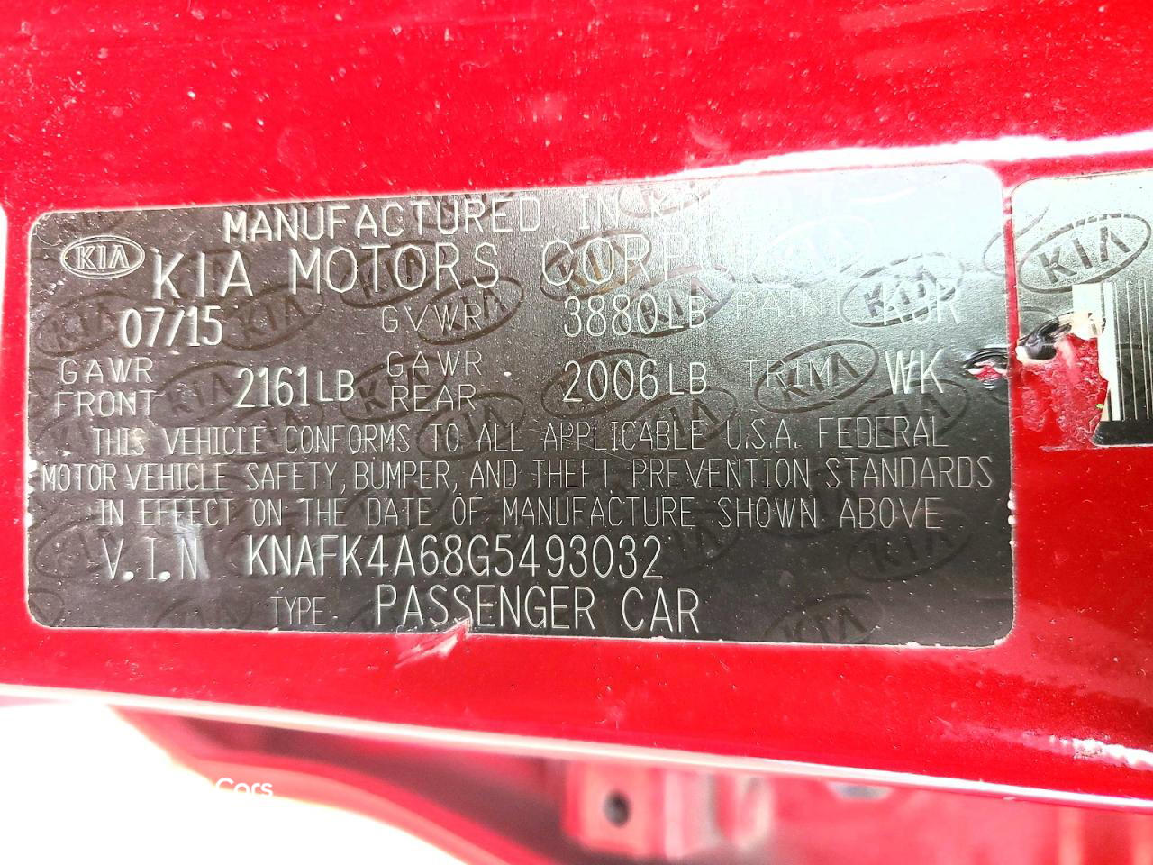 Kia Forte 2016