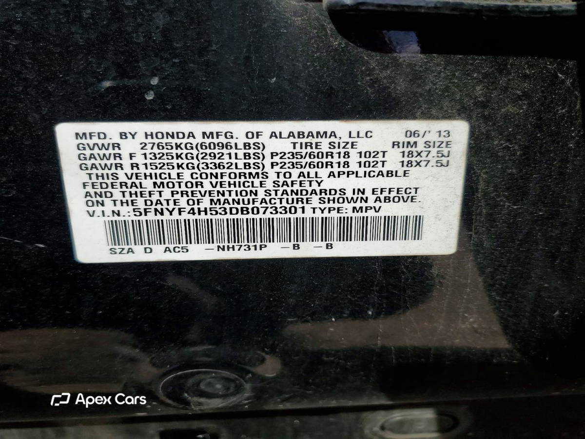 Honda Pilot 2013