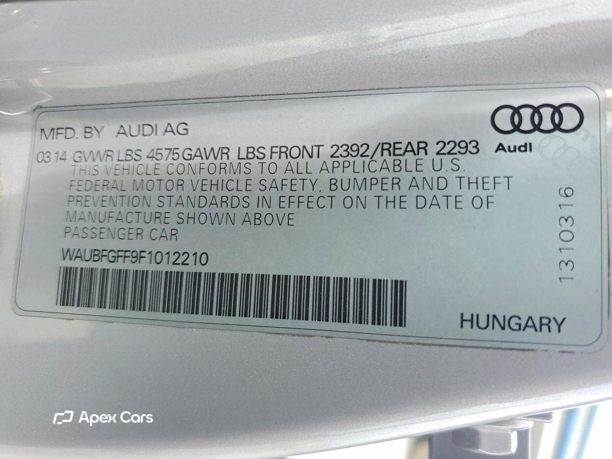 Audi A3 2015