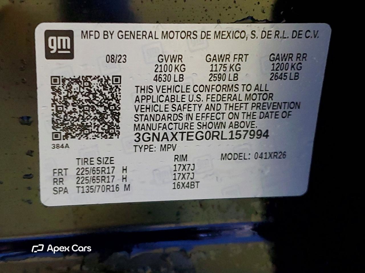 Chevrolet Equinox 2024