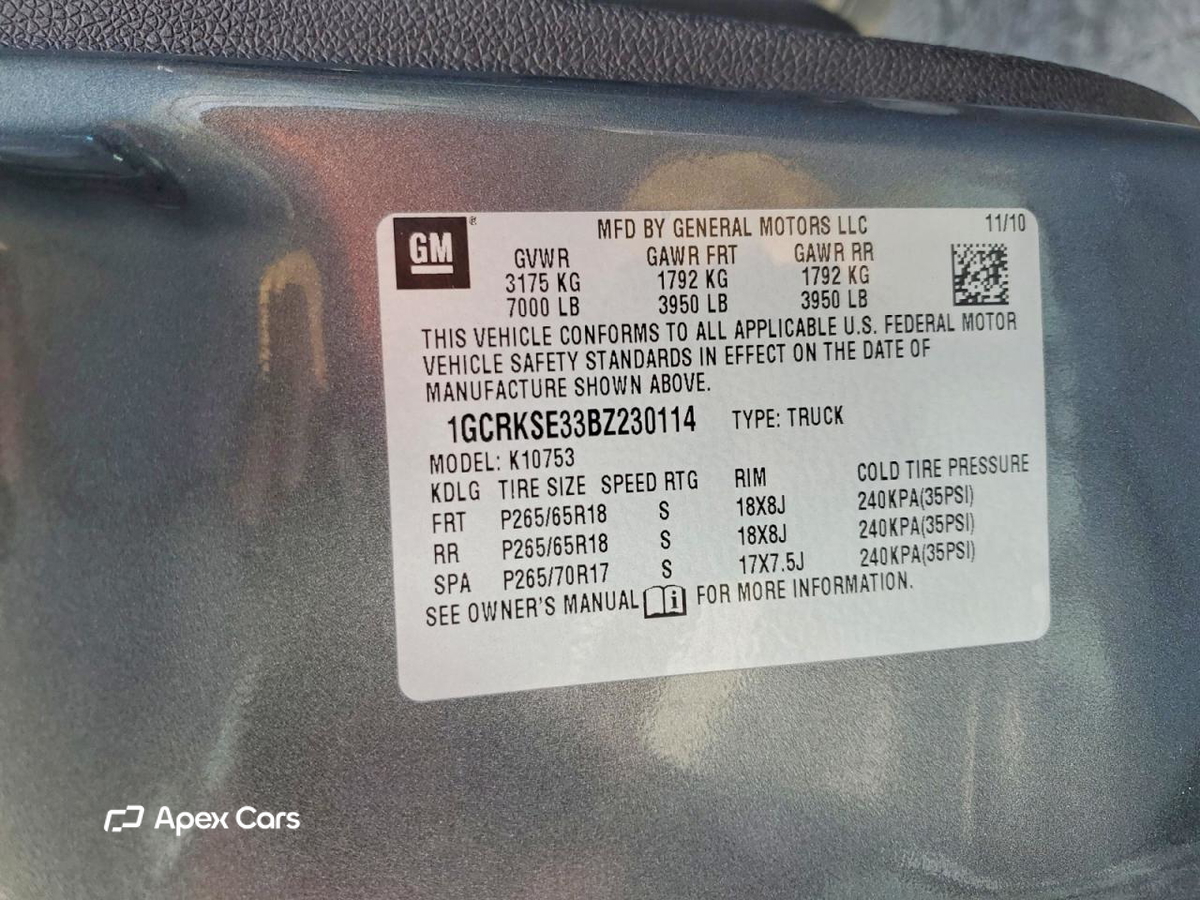 Chevrolet Silverado 2011