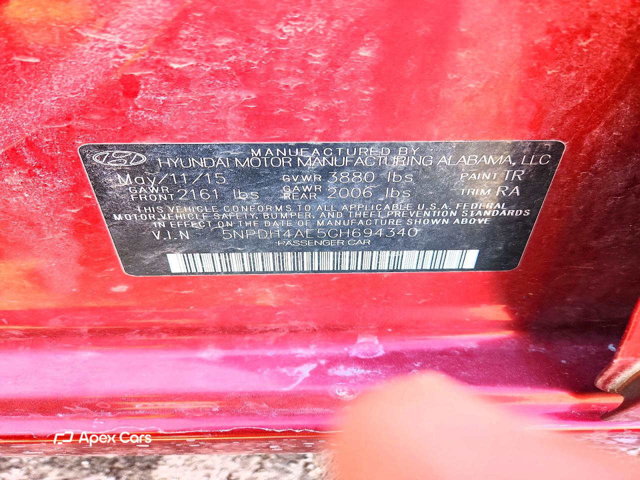Hyundai Elantra 2016