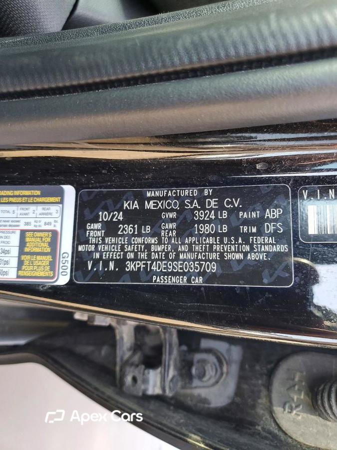 Kia K4 2025