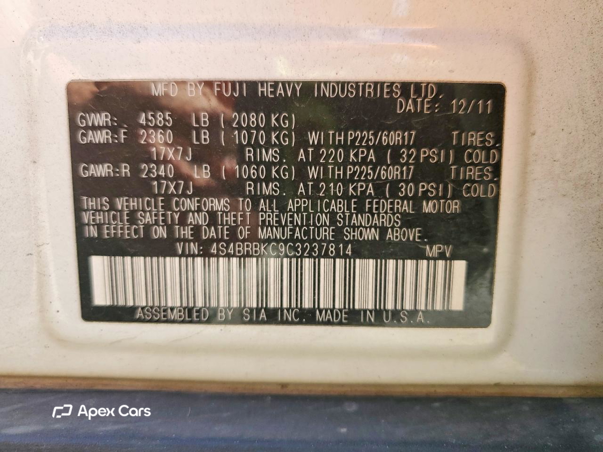 Subaru Outback 2012