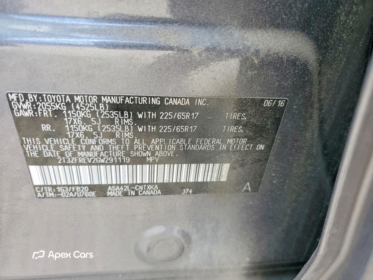 Toyota RAV 4 2016