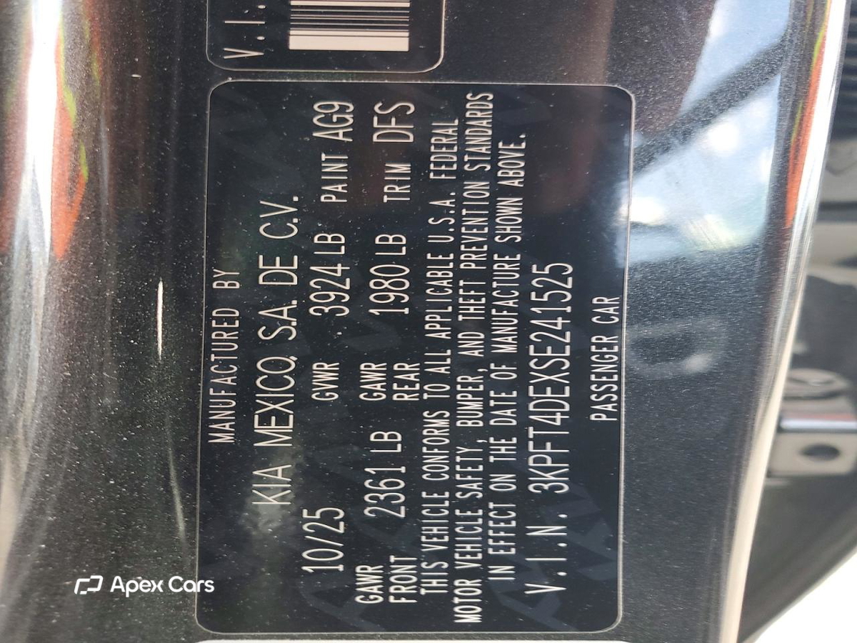 Kia K4 2025