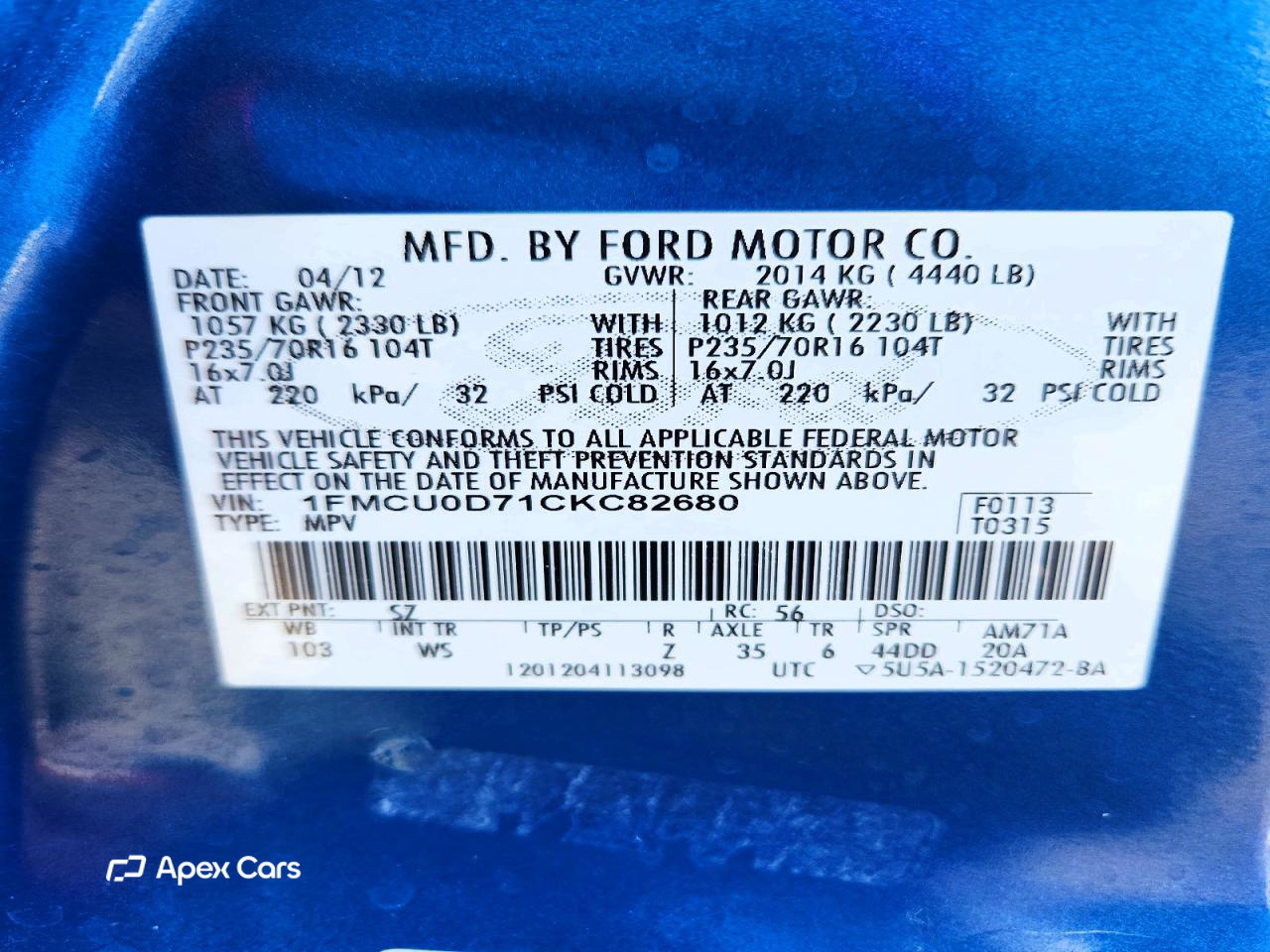 Ford Escape 2012