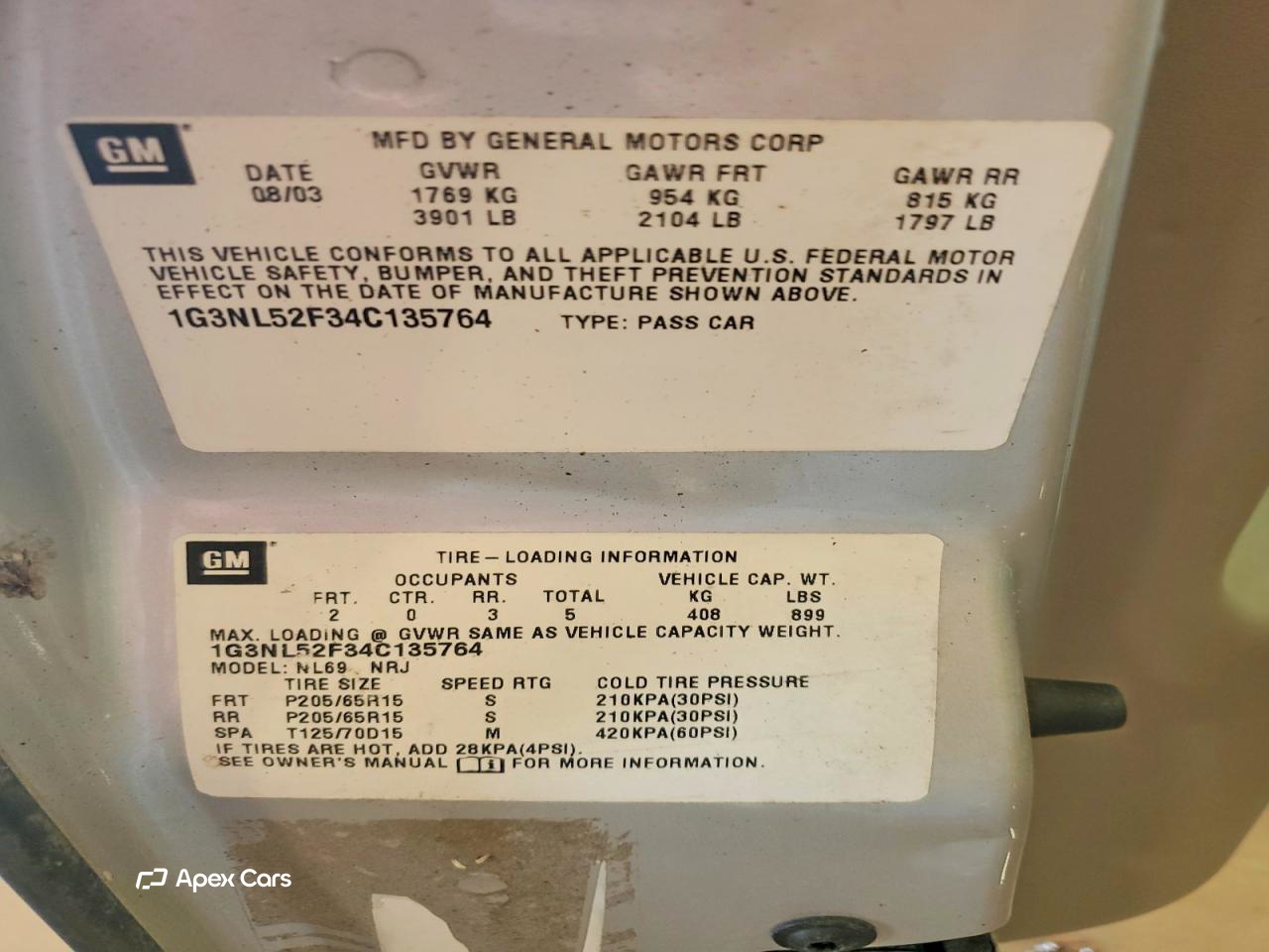 Oldsmobile Alero 2004