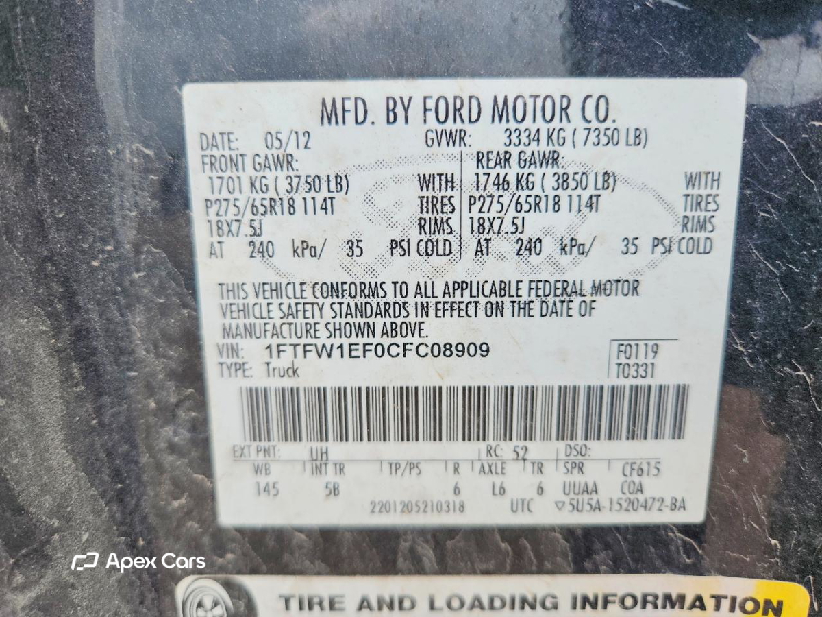 Ford F-150 2012