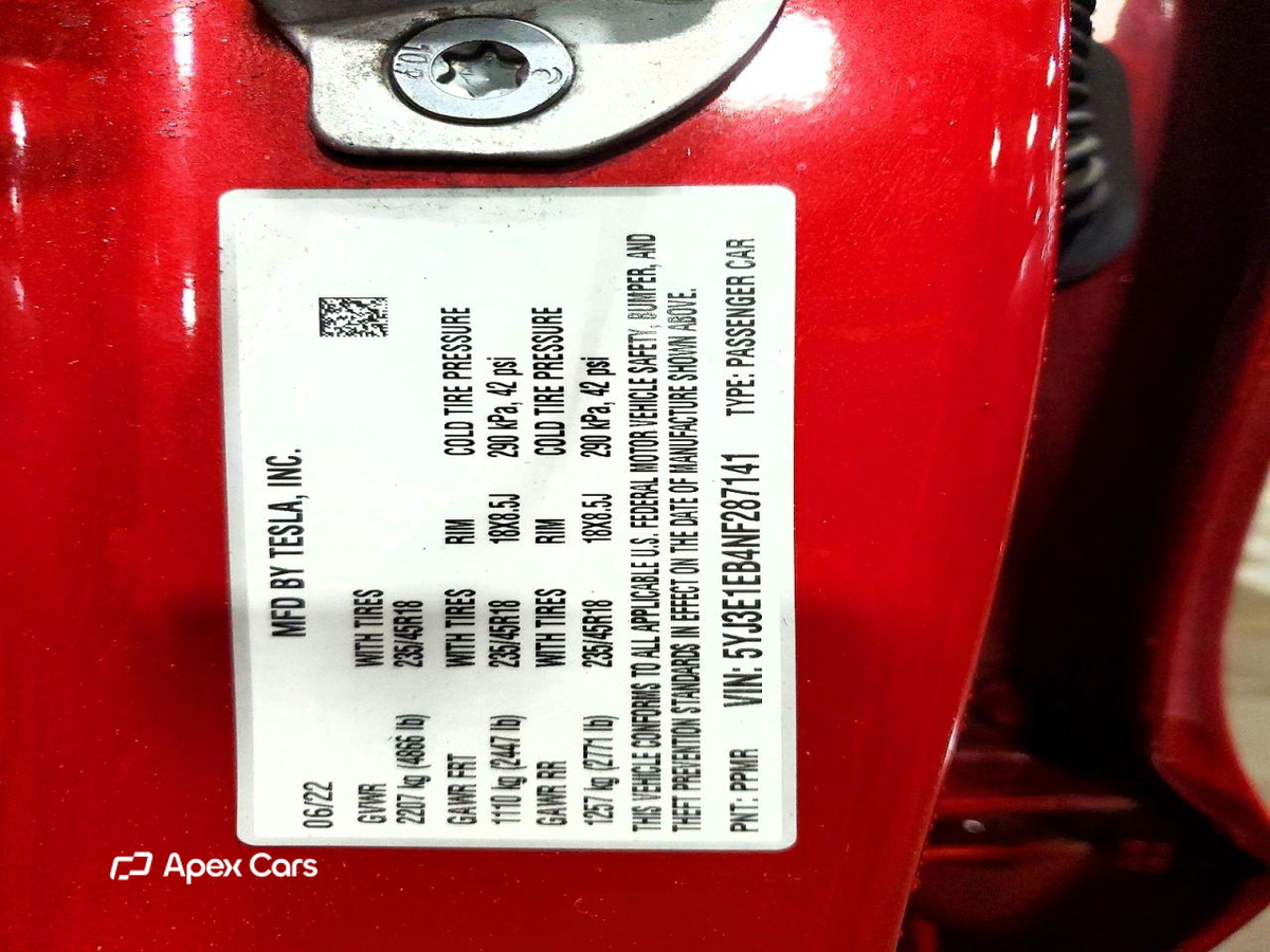 Tesla Model 3 2022