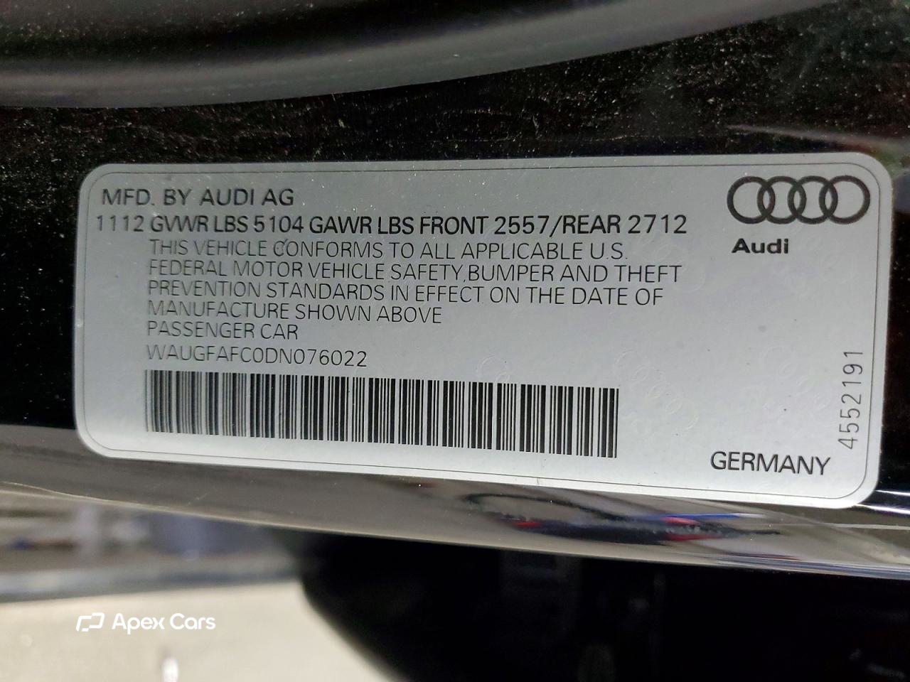 Audi A6 2013