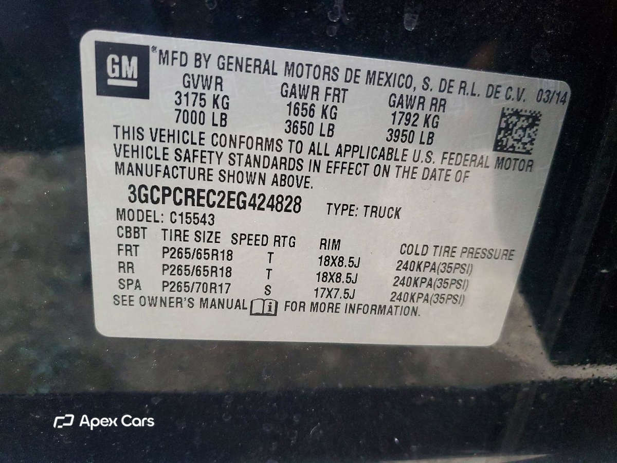 Chevrolet Silverado 2014