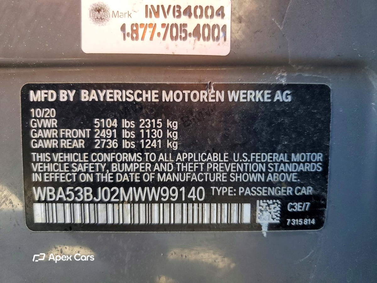 BMW Series 5 2021