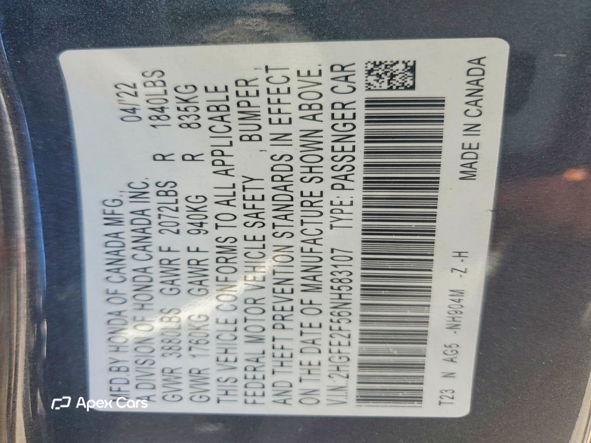 Honda Civic 2022