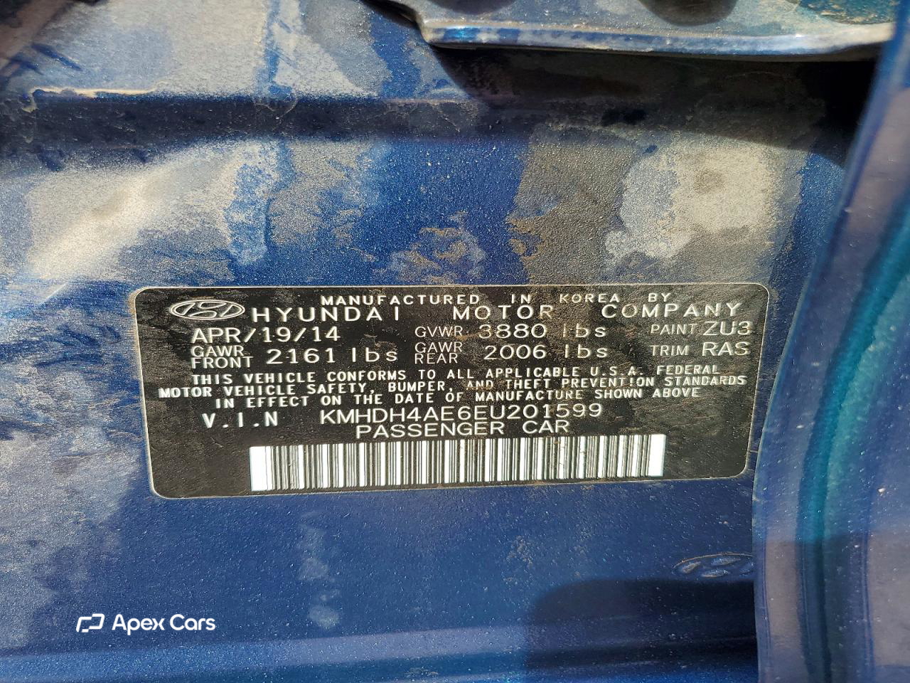 Hyundai Elantra 2014