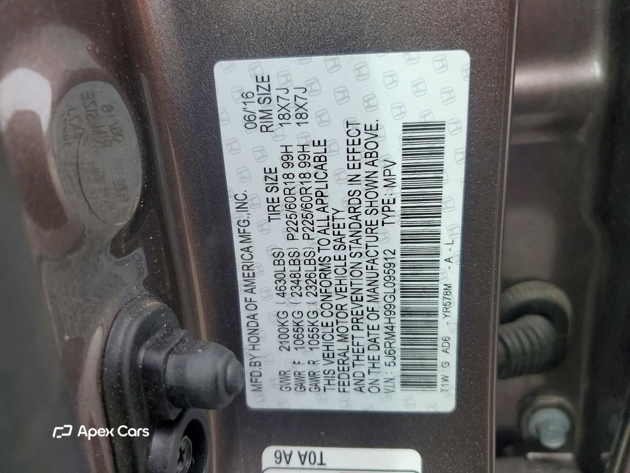 Honda CR-V 2016