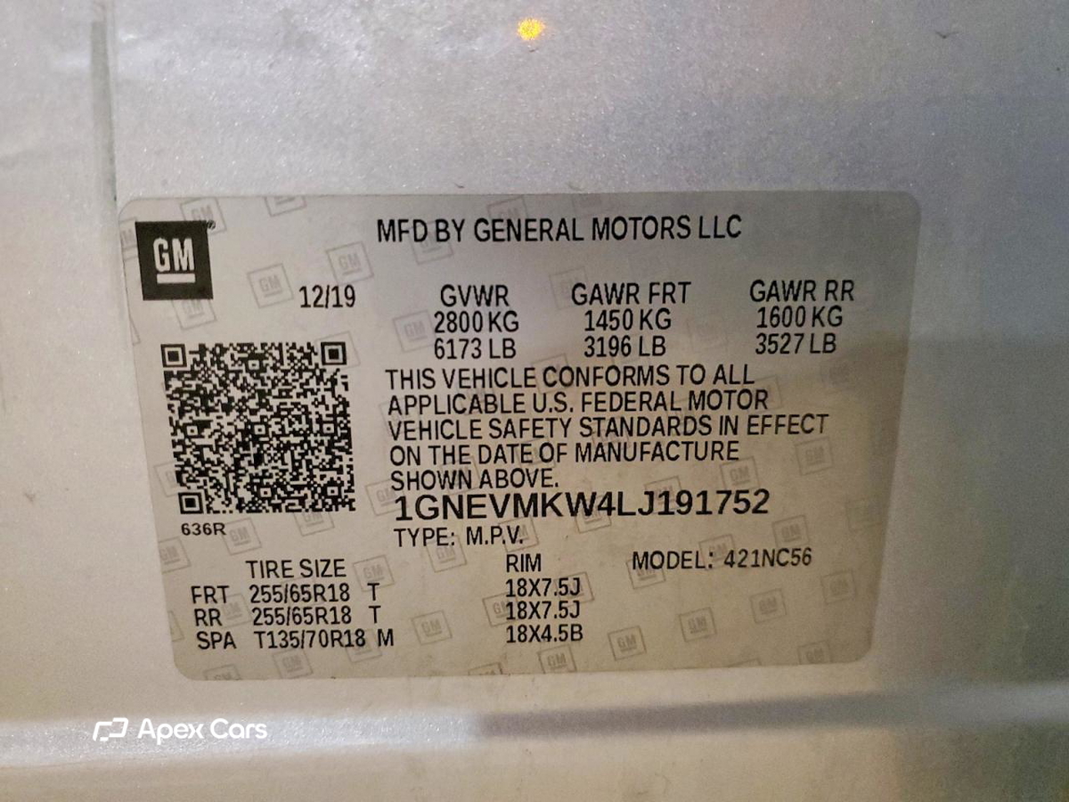 Chevrolet Traverse 2020