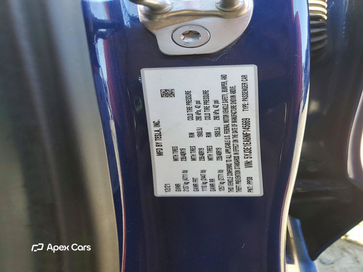 Tesla Model 3 2022