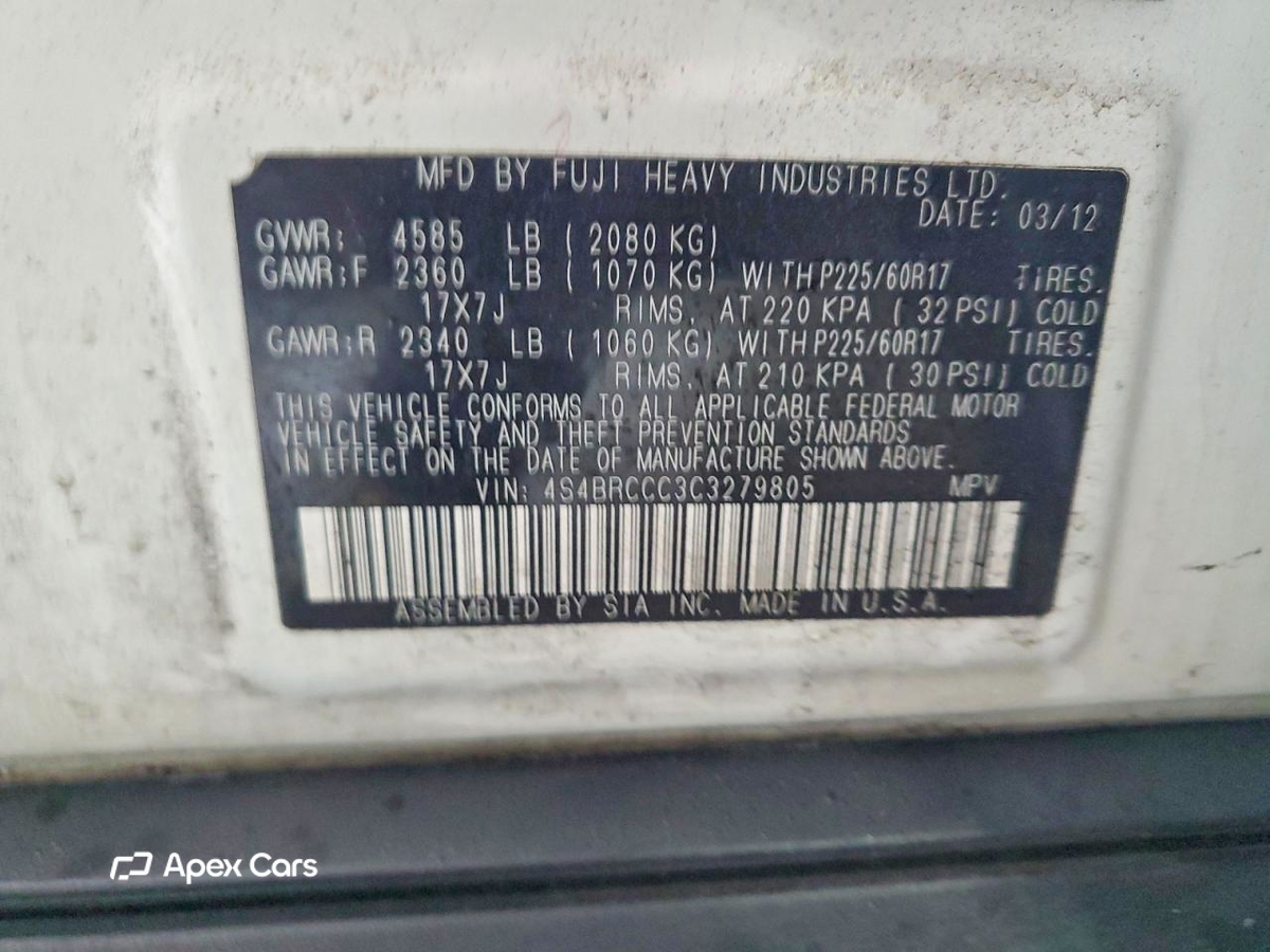 Subaru Outback 2012