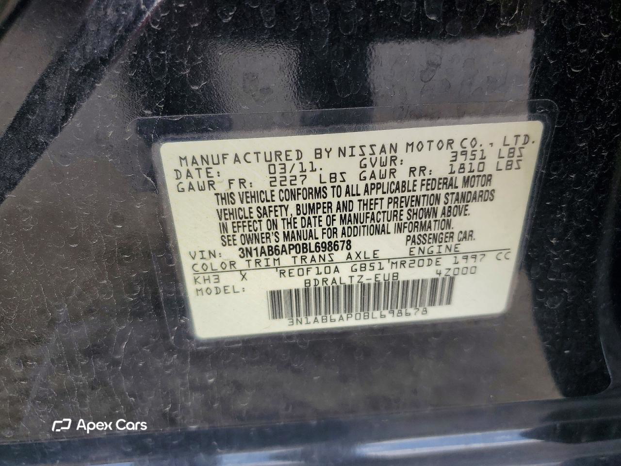 Nissan Sentra 2011