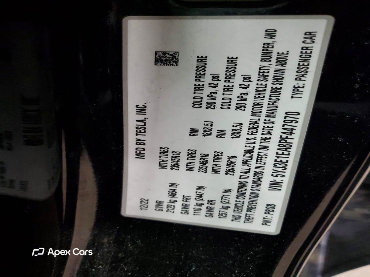Tesla Model 3 2023