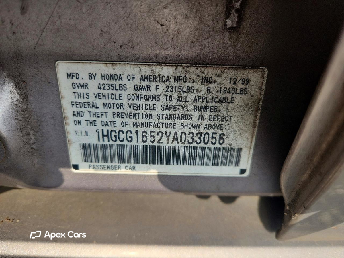 Honda Accord 2000