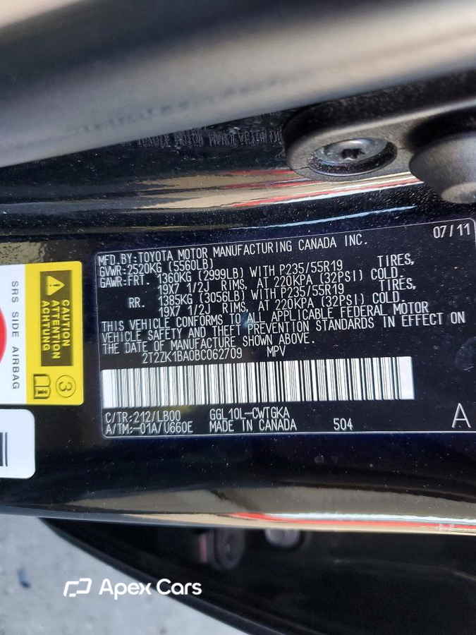 Lexus RX 2011