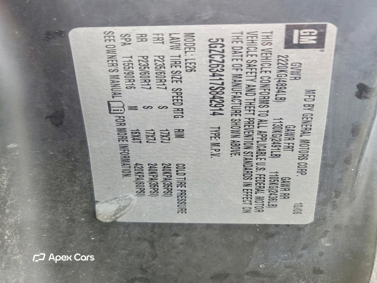 Saturn VUE 2007