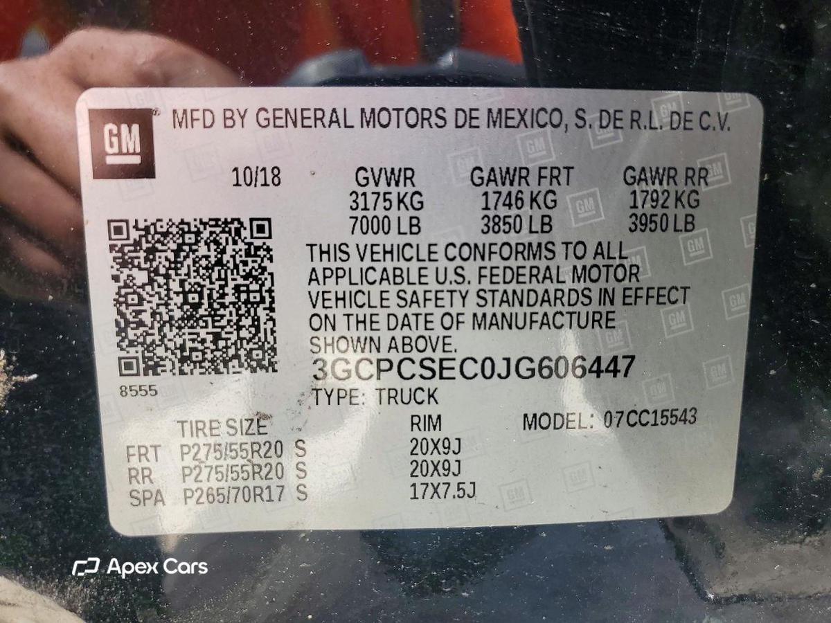 Chevrolet Silverado 2018