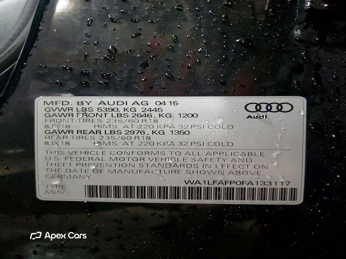 Audi Q5 2015