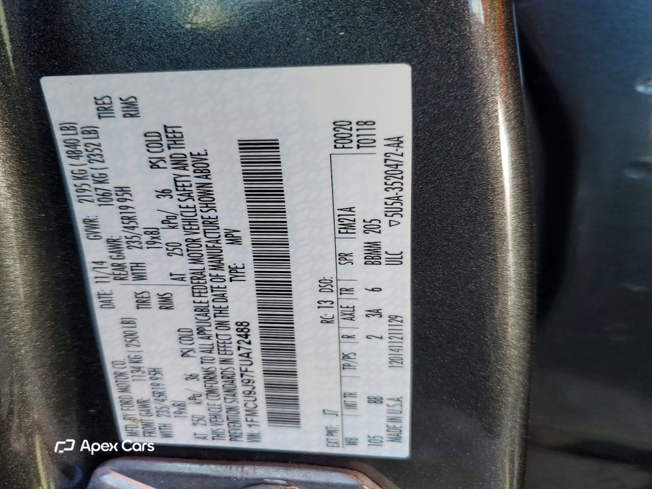 Ford Escape 2015