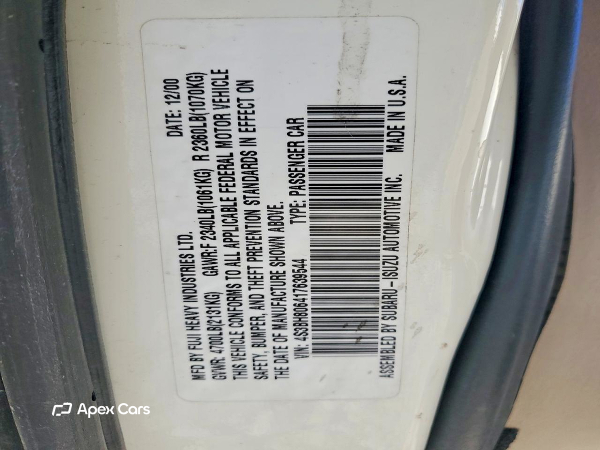 Subaru Legacy 2001
