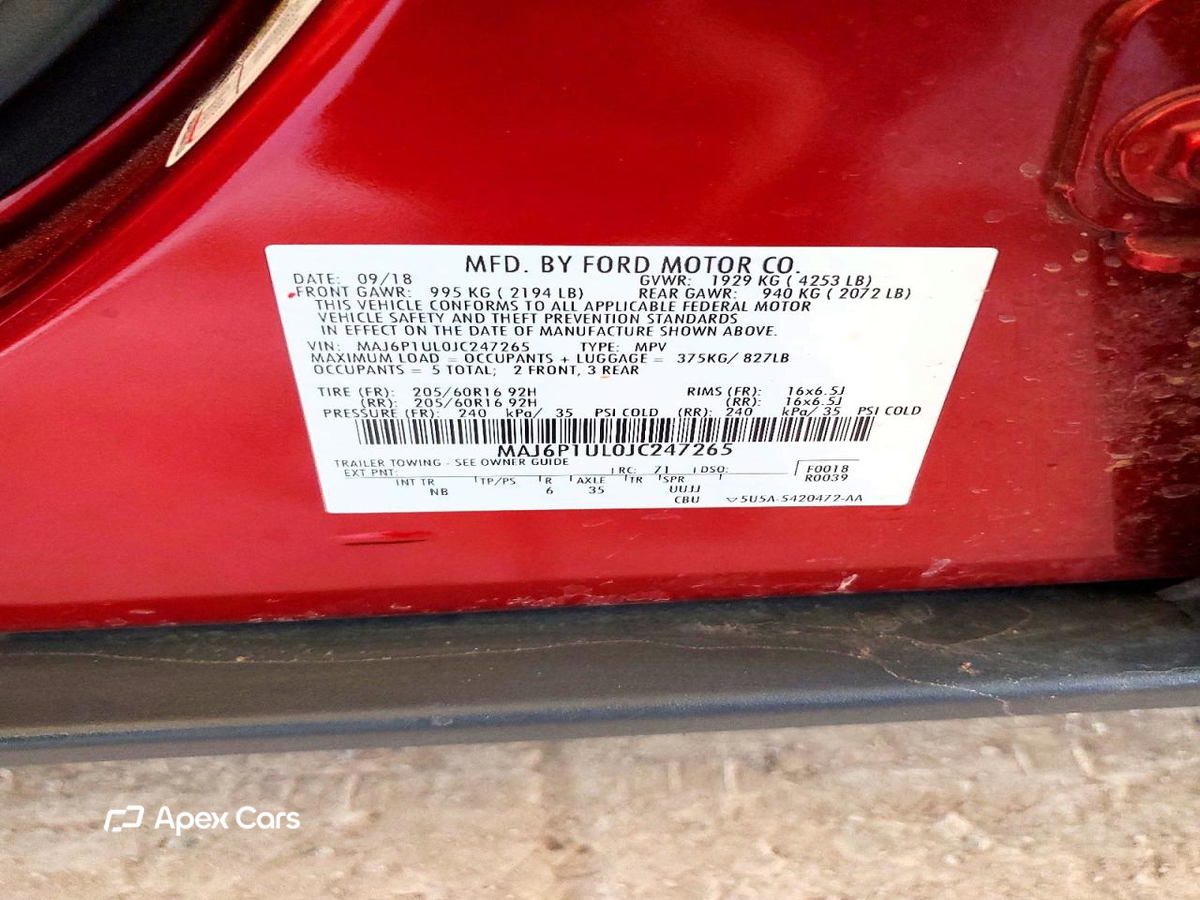 Ford EcoSport 2018