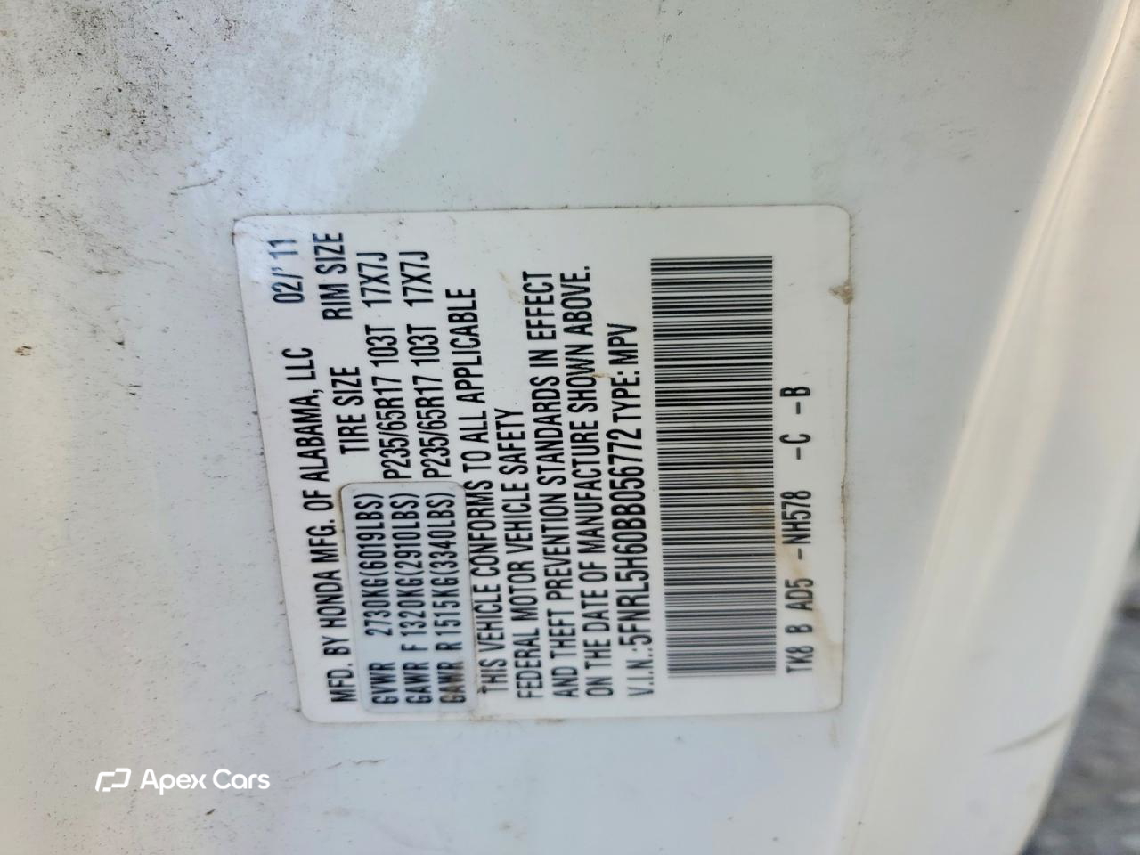 Honda Odyssey 2011