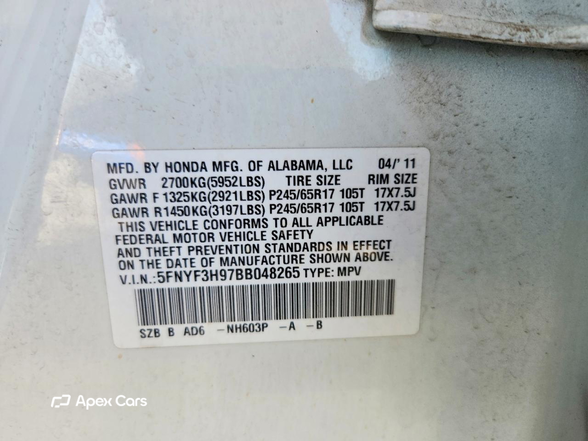 Honda Pilot 2011