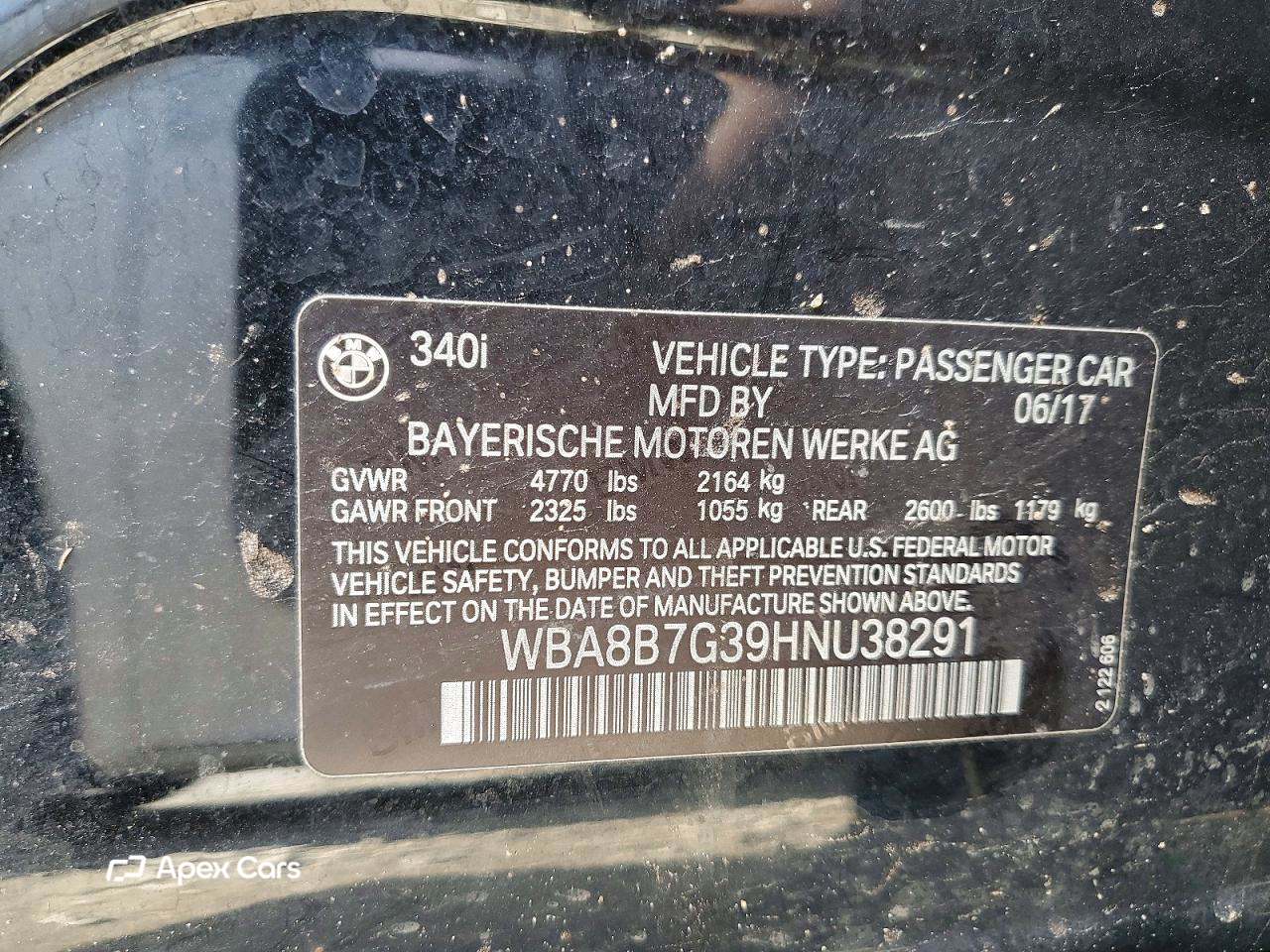 BMW Series 3 2017