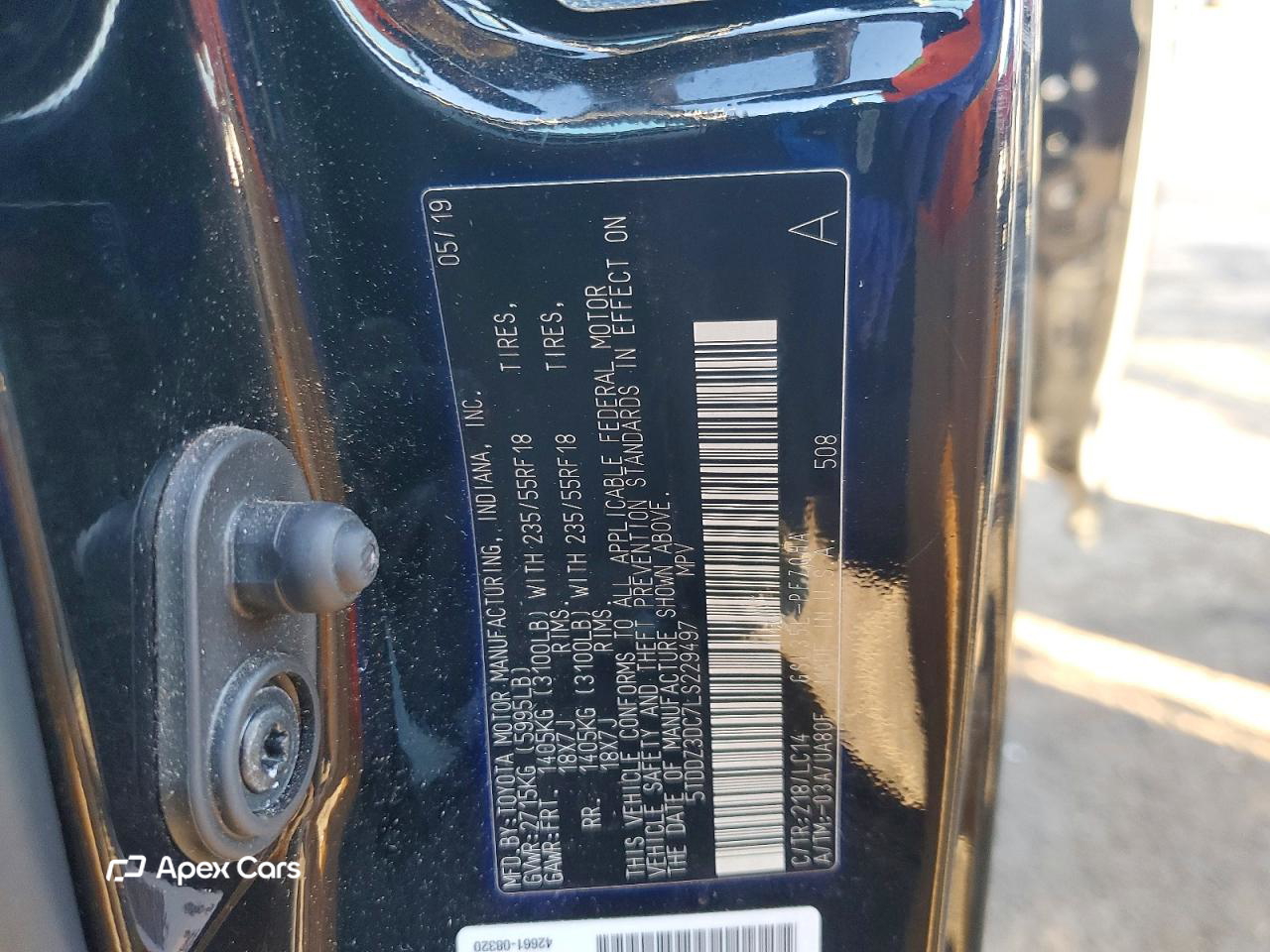Toyota Sienna 2020