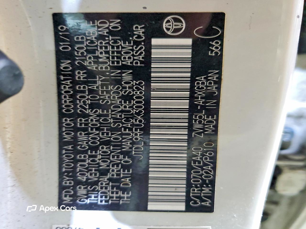 Toyota Prius 2019