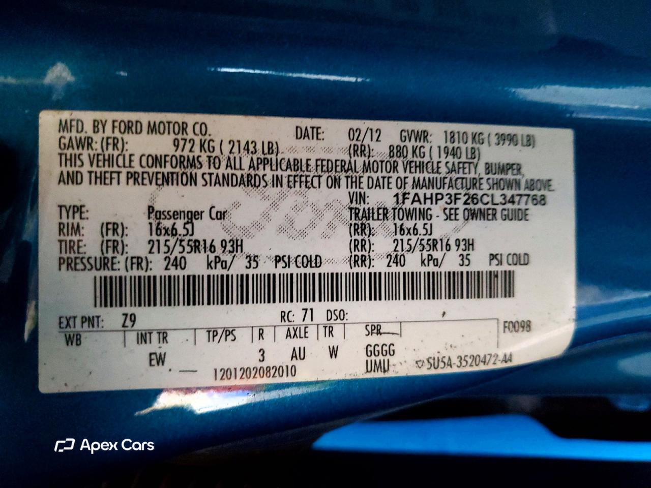 Ford Focus 2012